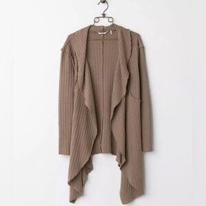 NWT INC S Brown Long Boho Cardigan
